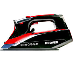 HOOVER IronJet TID2500C Steam Iron - Titanium & Red